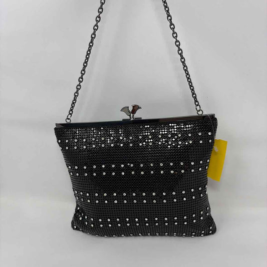 Pre-Owned Whiting & Davis Black Metal Handbag
