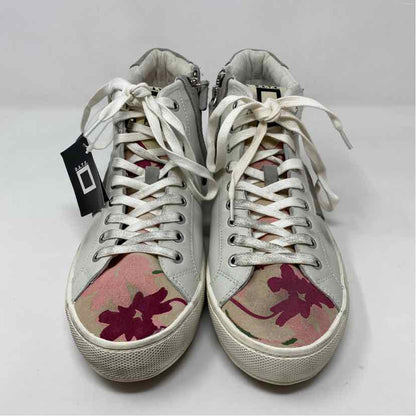 Pre-Owned Shoe Size 9 Date White Sneaker