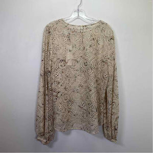 Pre-Owned Size 14/L Veronica Bear Beige Top