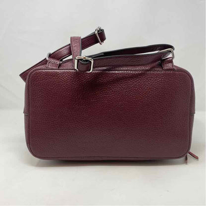 Pre-Owned Rebecca Minkoff Burgundy Leather Handbag