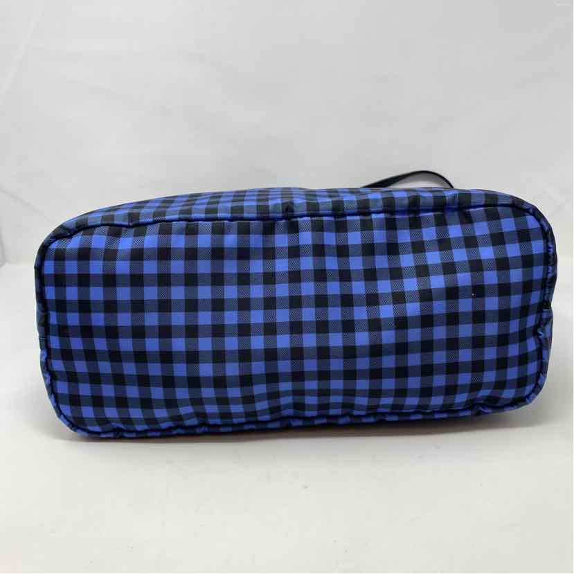 Pre-Owned Prada Plaid Nylon Designer Handbag