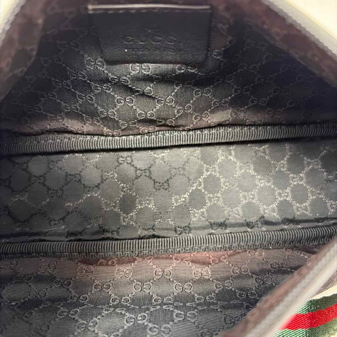 Pre-Owned Gucci Black Denim Designer Handbag