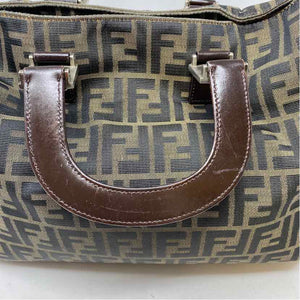 Pre-Owned Fendi Monogram Canvas Designer Handbag