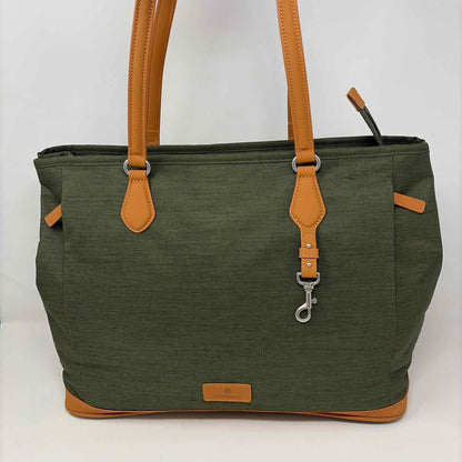 Pre-Owned Nordace Green Multi Fabric Handbag