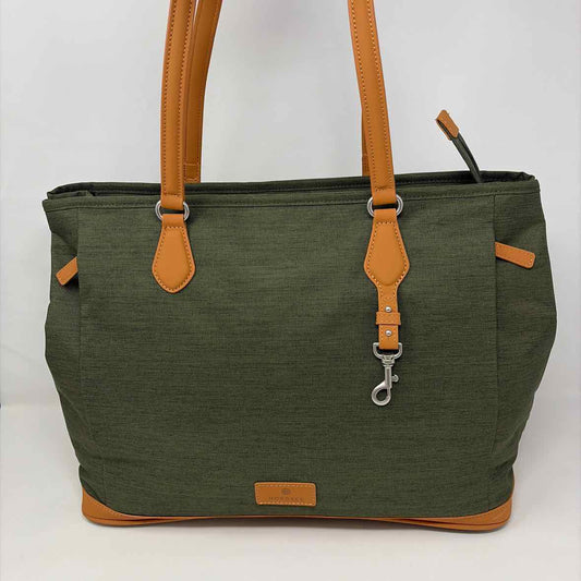 Pre-Owned Nordace Green Multi Fabric Handbag