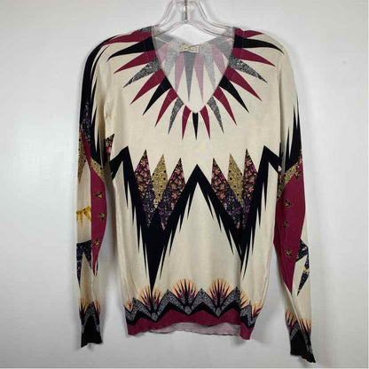 Pre-Owned Size 6/M Etro Purple Multi Top