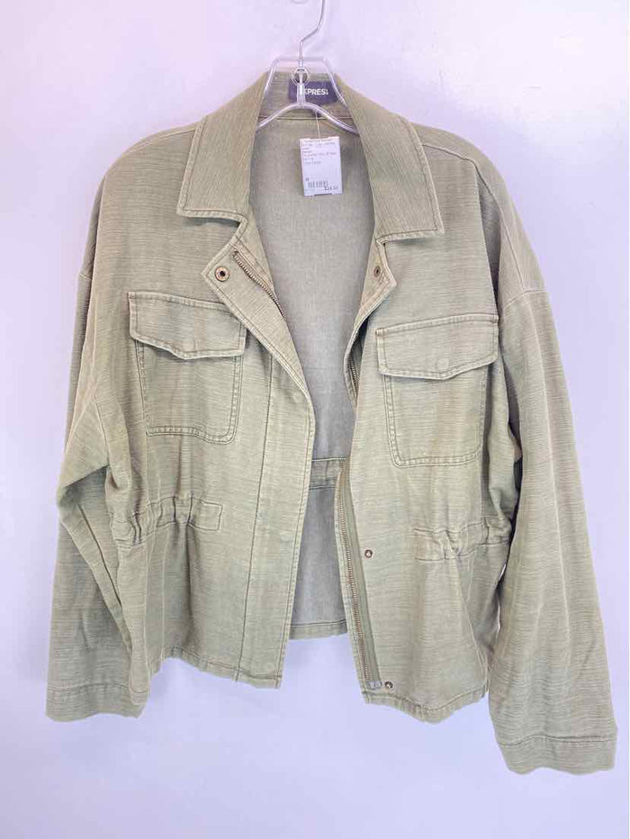 Pre-Owned Size M Express Olive Jacket