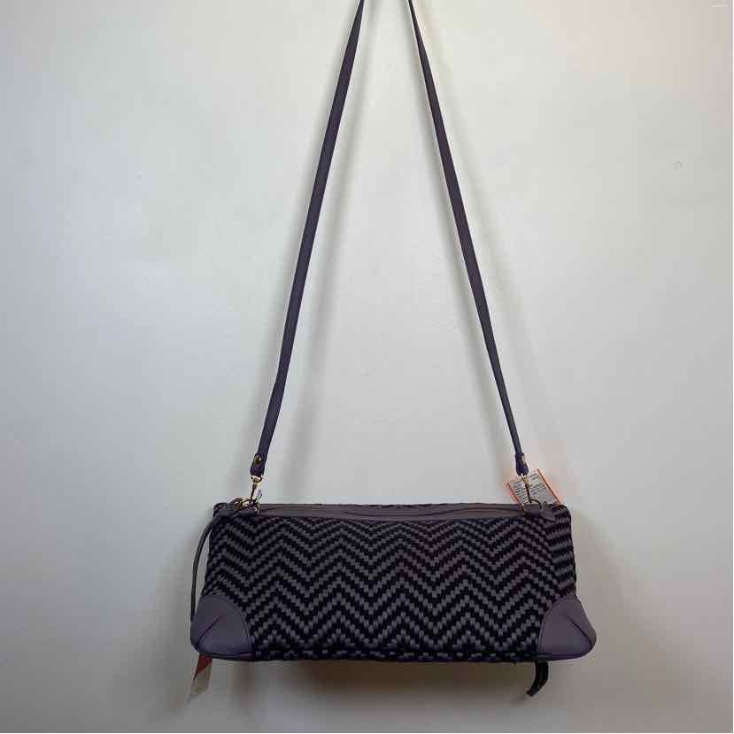 Pre-Owned Pietro Alessandro Purple/Black Woven Handbag
