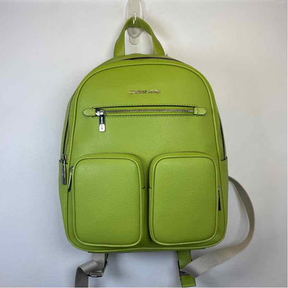 Pre-Owned Michael Kors Lime Green Leather Handbag