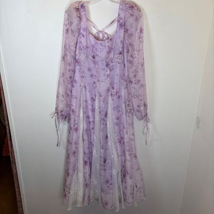 Pre-Owned Size M Athina Purple Casual Dress