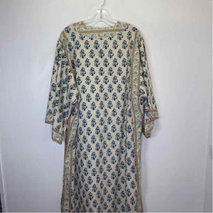 Pre-Owned Size L Tuckernuck Blue Floral Casual Dress