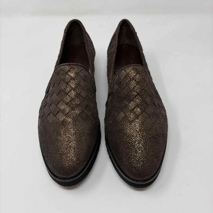 Pre-Owned Shoe Size 8.5 Meucci Brown Loafer