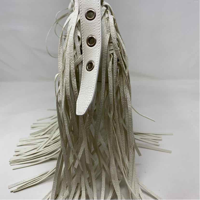 Pre-Owned Balenciaga White Leather Designer Handbag