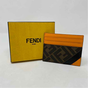 Pre-Owned Fendi Monogram Canvas Designer Wallet