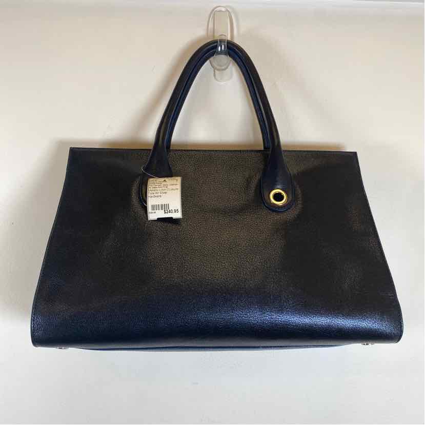 Pre-Owned Jimmy Choo Navy Leather Designer Handbag