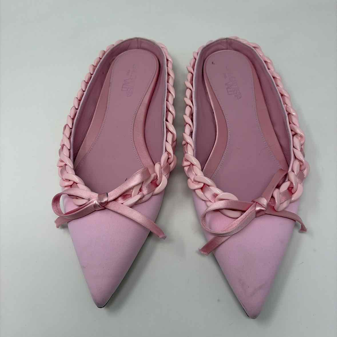 Pre-Owned Shoe Size 10.5 Giam Batista Pink Flats