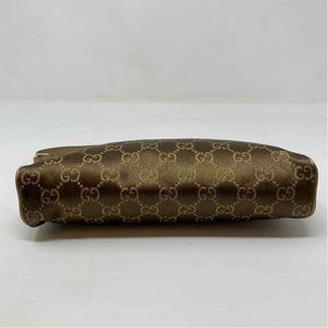 Pre-Owned Gucci Gold Nylon Designer Handbag
