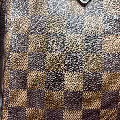 Pre-Owned Louis Vuitton Damier Eben Canvas Designer Handbag