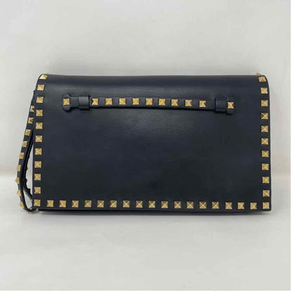 Pre-Owned Valentino Black Leather Designer Handbag