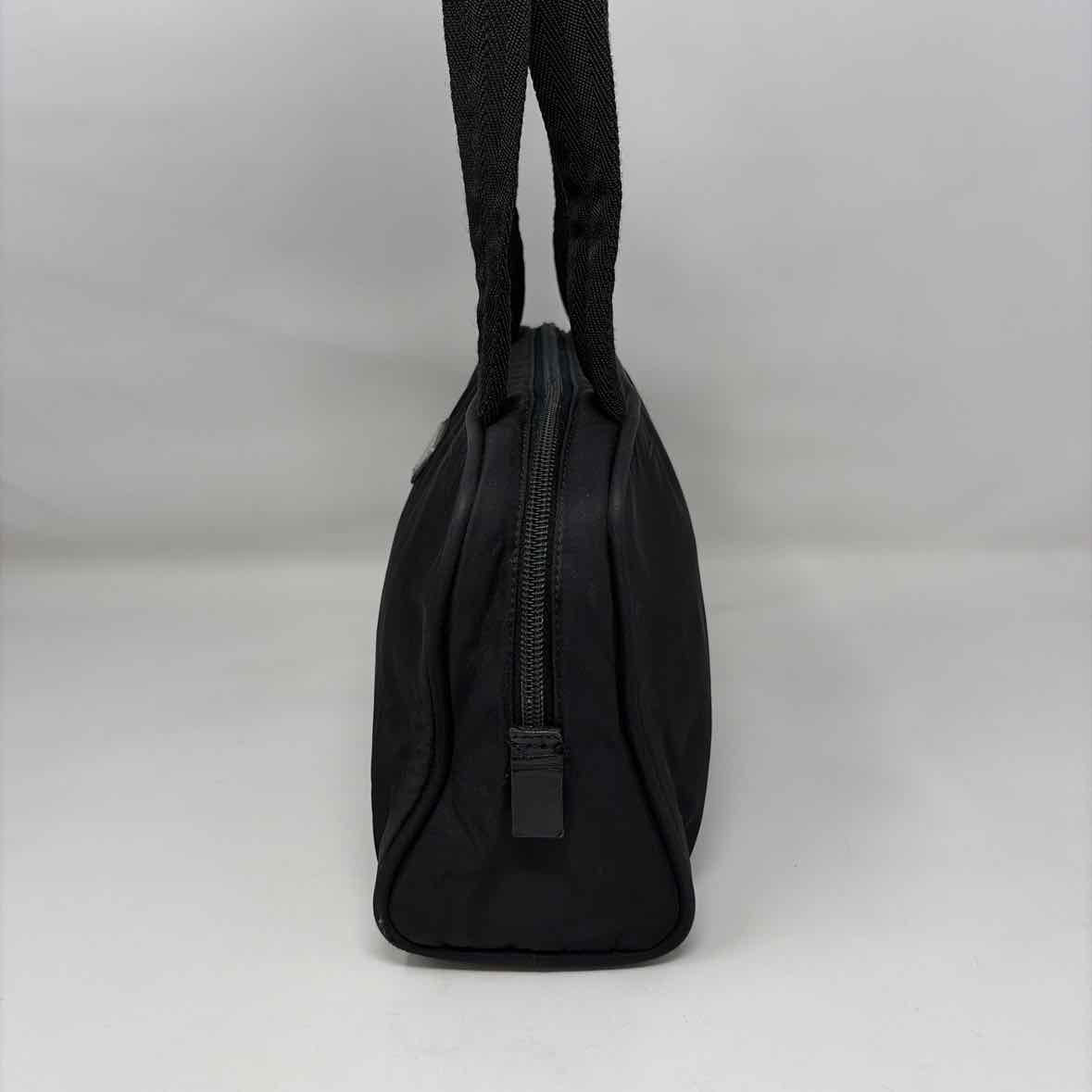Pre-Owned Prada Black Nylon Designer Handbag