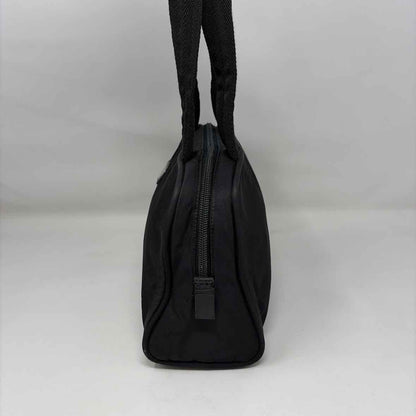 Pre-Owned Prada Black Nylon Designer Handbag