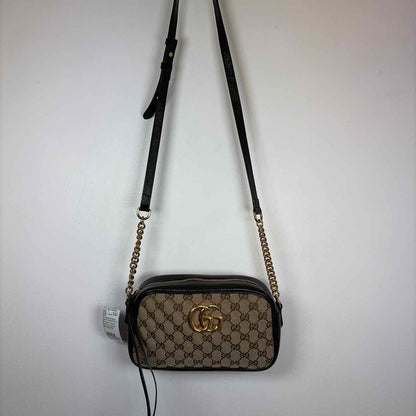Pre-Owned Gucci Monogram Canvas Designer Handbag