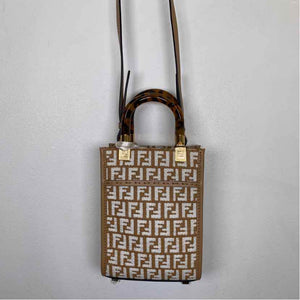 Pre-Owned Fendi Monogram Canvas Designer Handbag