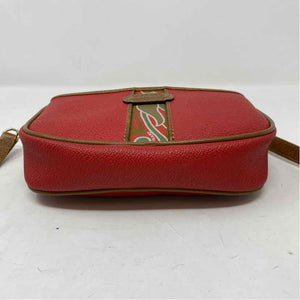 Pre-Owned Leonardo Red Canvas Handbag