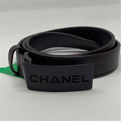 Pre-Owned Chanel Brown Leather Designer Belt