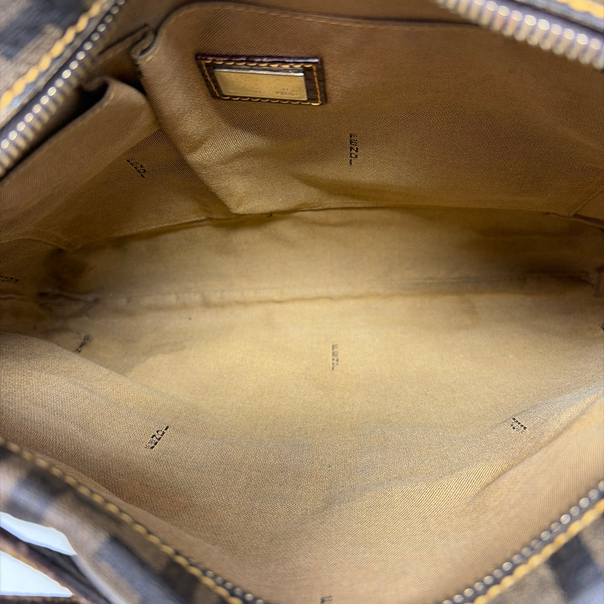Pre-Owned Fendi Monogram Canvas Designer Handbag