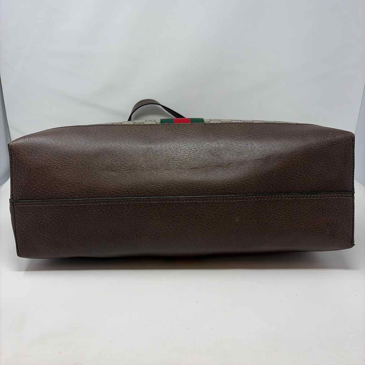 Pre-Owned Gucci Monogram Canvas Designer Handbag