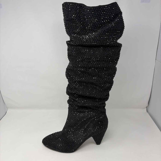 Pre-Owned Shoe Size 11 INC Black Boots