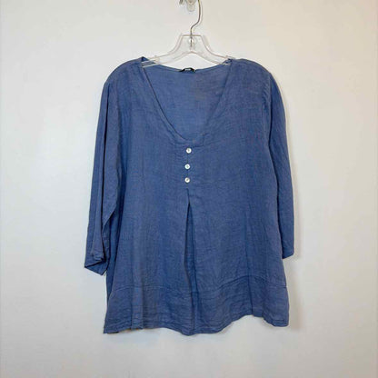 Pre-Owned Size L Kaktus Light Blue Top