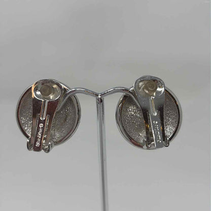 Pre-Owned Christian Dior Grey Pearls Designer Jewelry