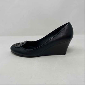 Pre-Owned Shoe Size 8 Tory Burch Black Wedge