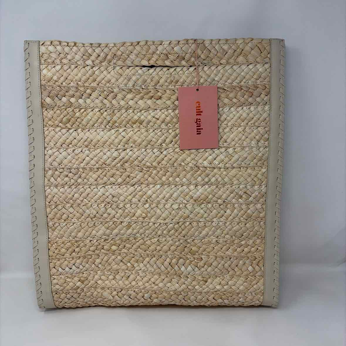 Pre-Owned Cult Gia Straw Straw Handbag