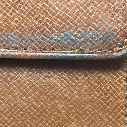 Pre-Owned Louis Vuitton Brown Leather Designer Wallet