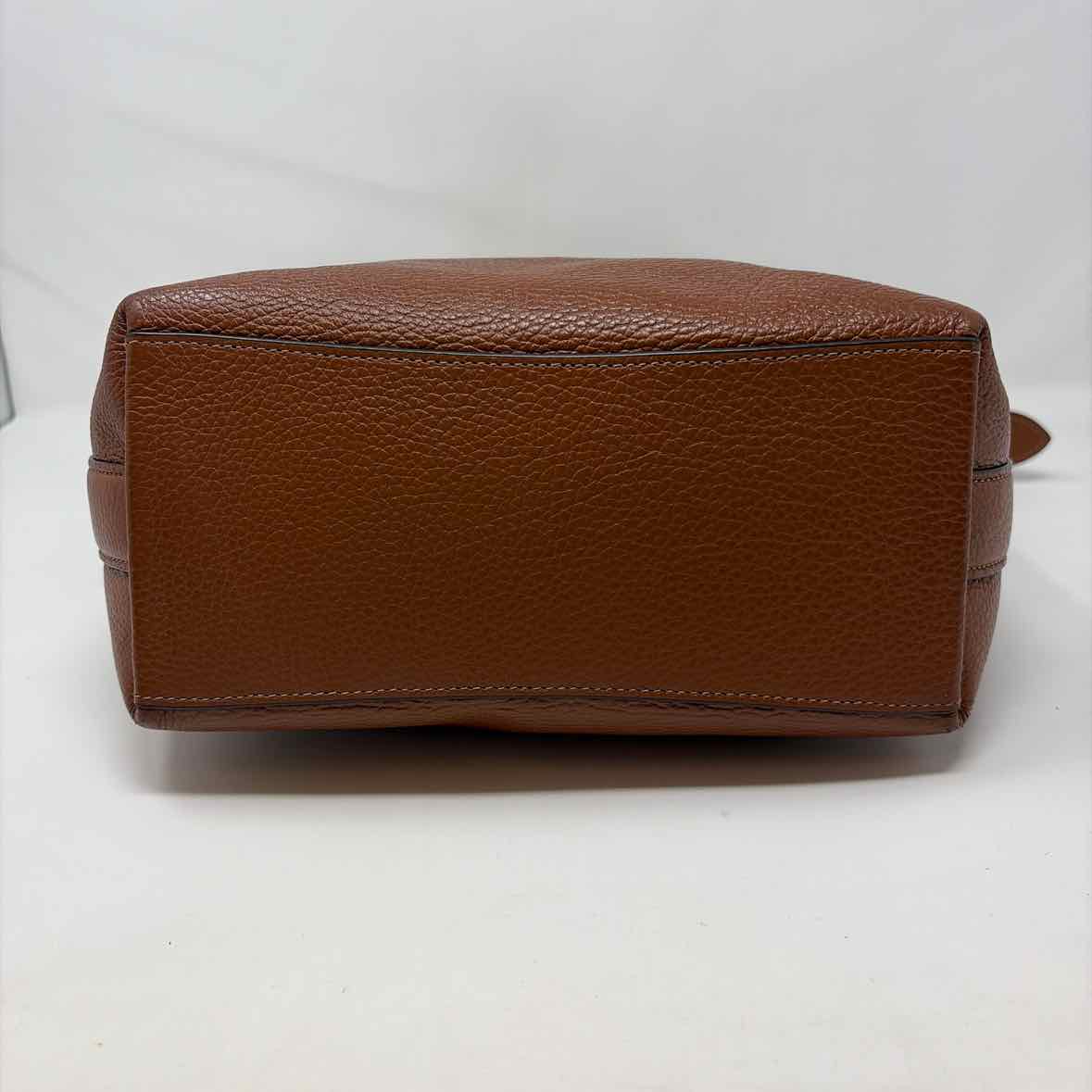 Pre-Owned Coach Cognac Leather Handbag