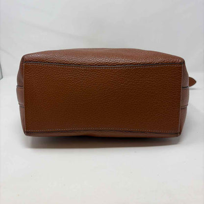 Pre-Owned Coach Cognac Leather Handbag