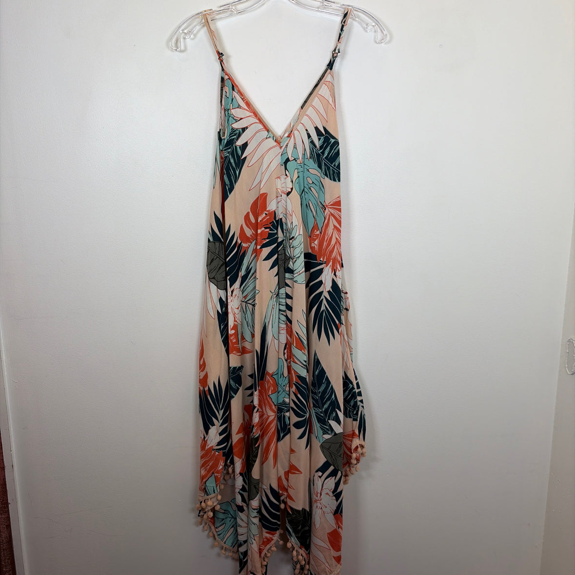 Pre-Owned Size M Goa Beachwear Pink Multi Casual Dress