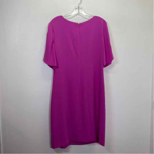 Pre-Owned Size 14/L Elie Tahari Magenta Casual Dress