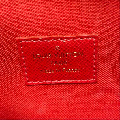 Pre-Owned Louis Vuitton Damier Eben Canvas Designer Handbag