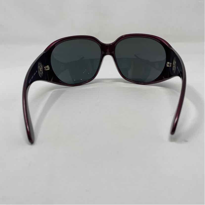 Pre-Owned Bvlgari Burgundy Plastic Designer Sunglasses