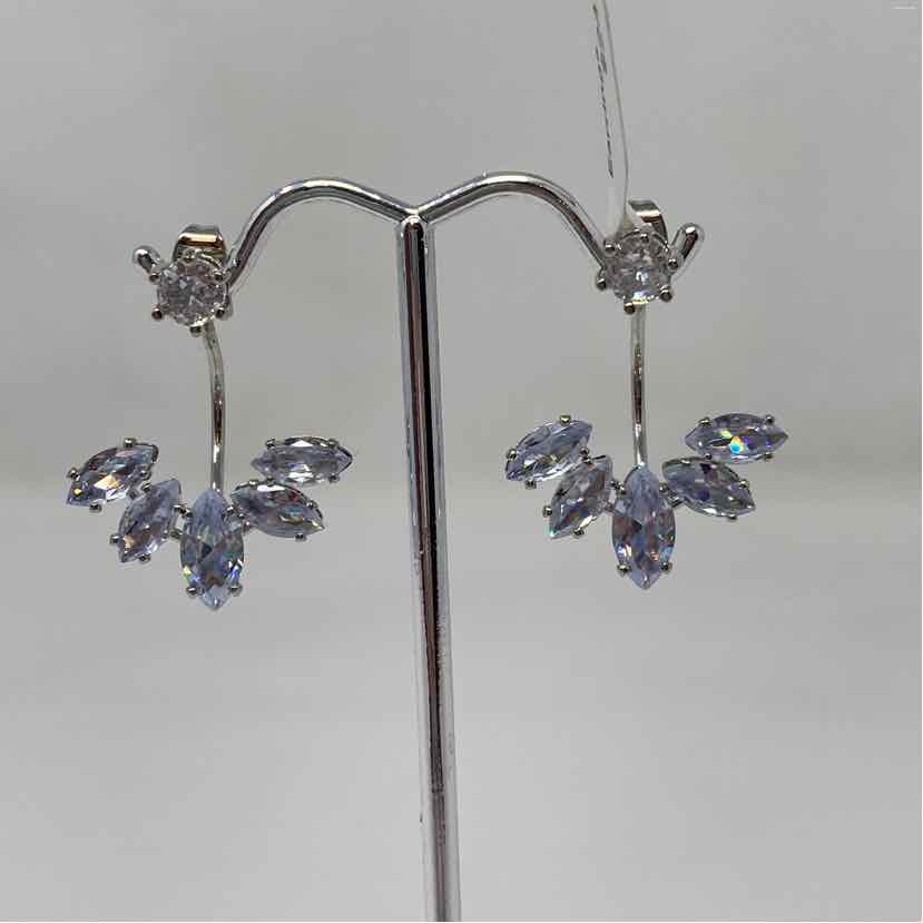 Silver Metal Earrings