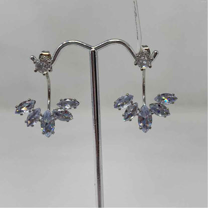 Silver Metal Earrings