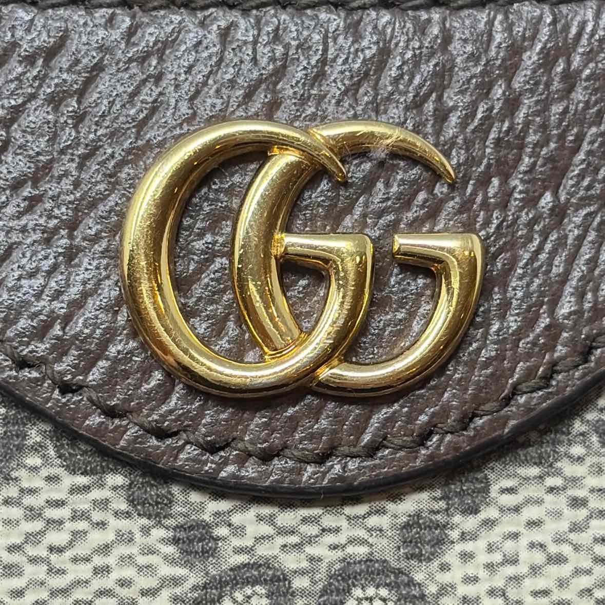 Pre-Owned Gucci Monogram Canvas Designer Handbag