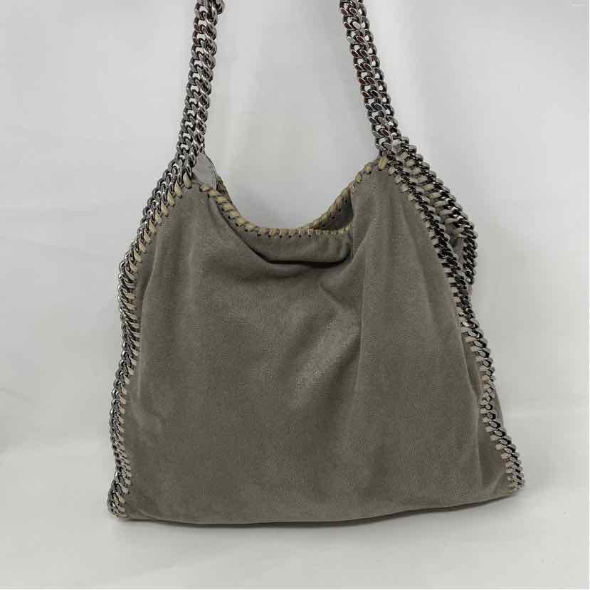 Pre-Owned Stella McCartney Grey Fabric Designer Handbag