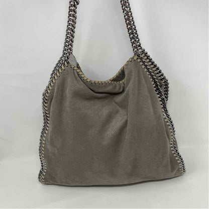 Pre-Owned Stella McCartney Grey Fabric Designer Handbag