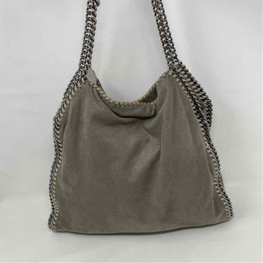 Pre-Owned Stella McCartney Grey Fabric Designer Handbag