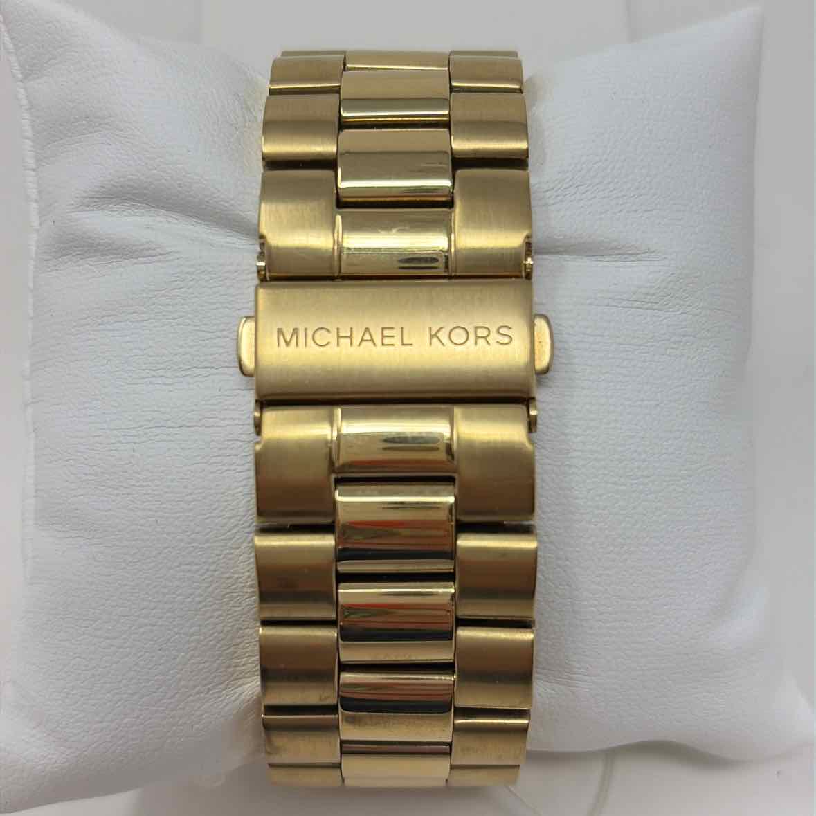 Pre-Owned Michael Kors Gold Watch